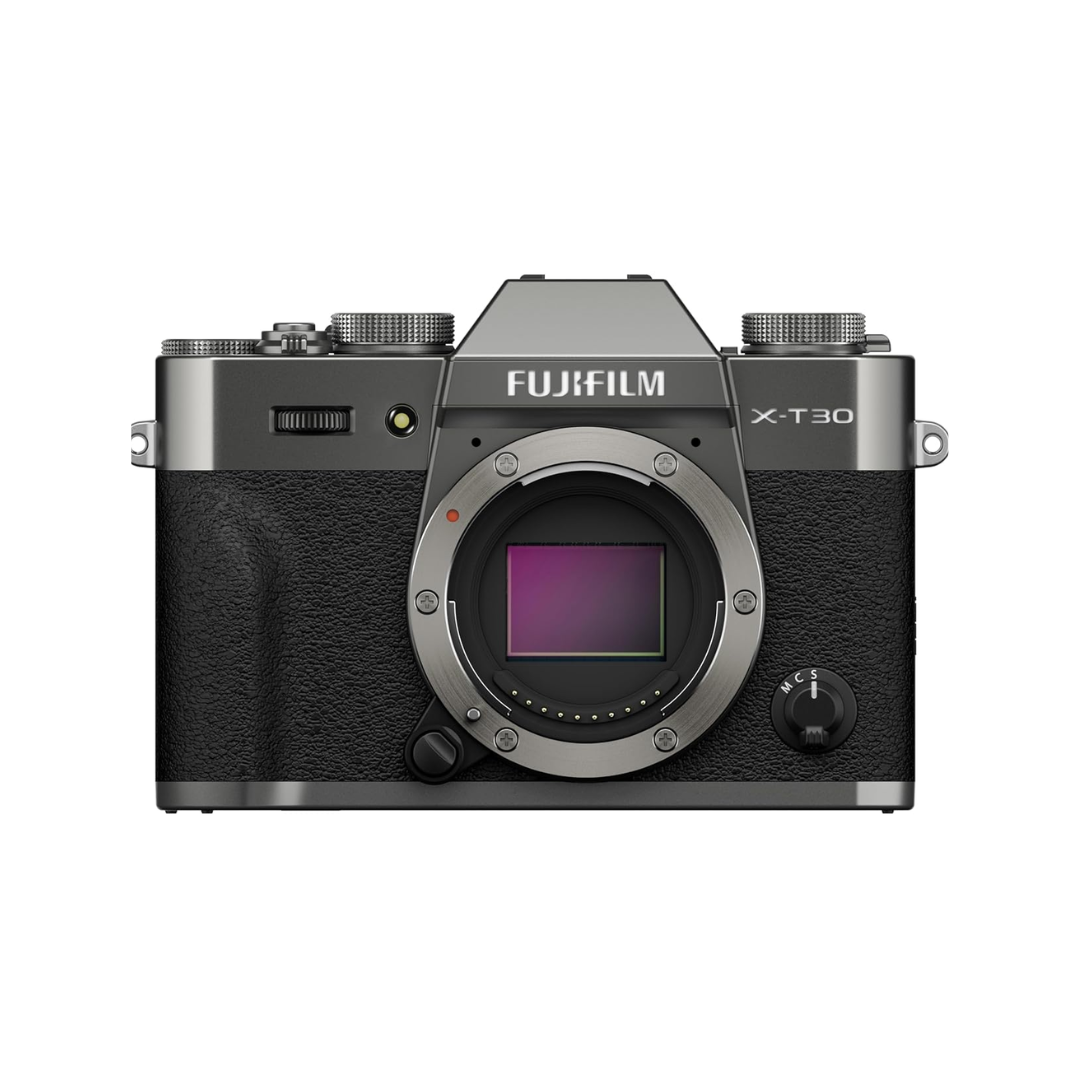 Fujifilm X-T30 II Mirrorless Camera Charcoal Silver