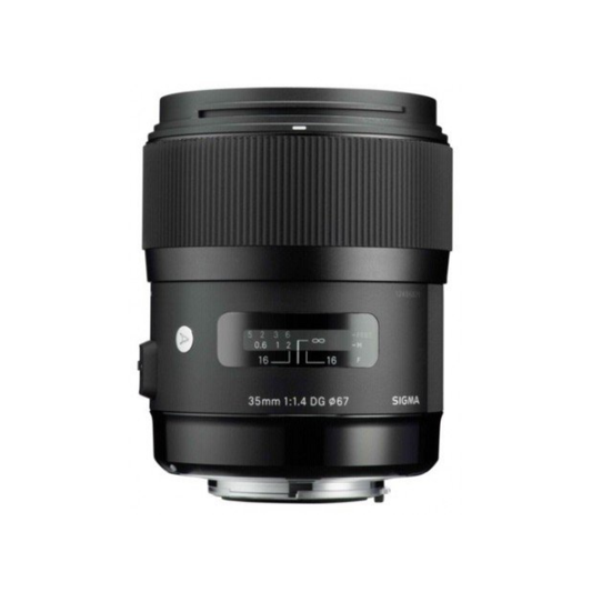 USED I Sigma 35mm f/1.4 DG HSM Art Lens for Nikon
