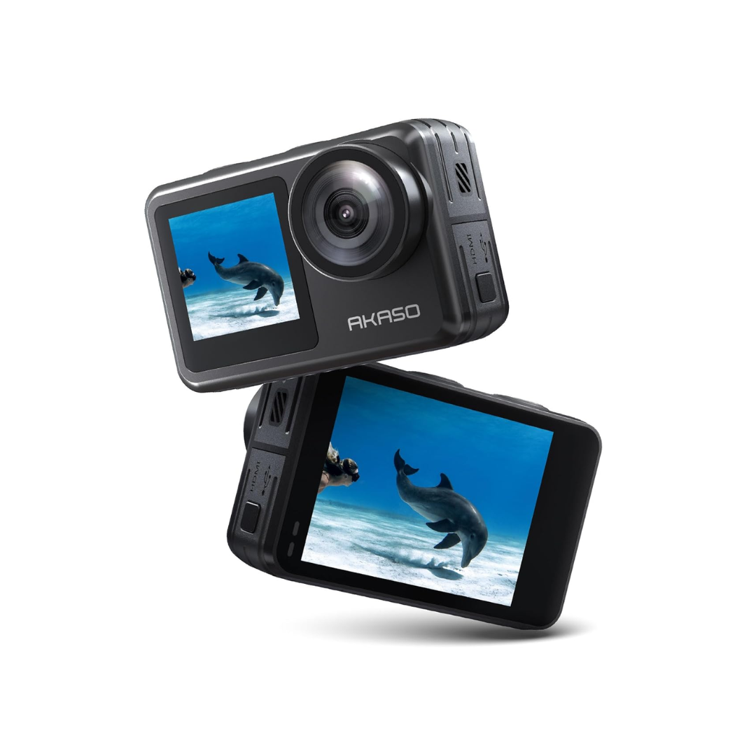 UNBOXED I AKASO Brave 7 LE 4K 30FPS Dual-Screen Action Camera