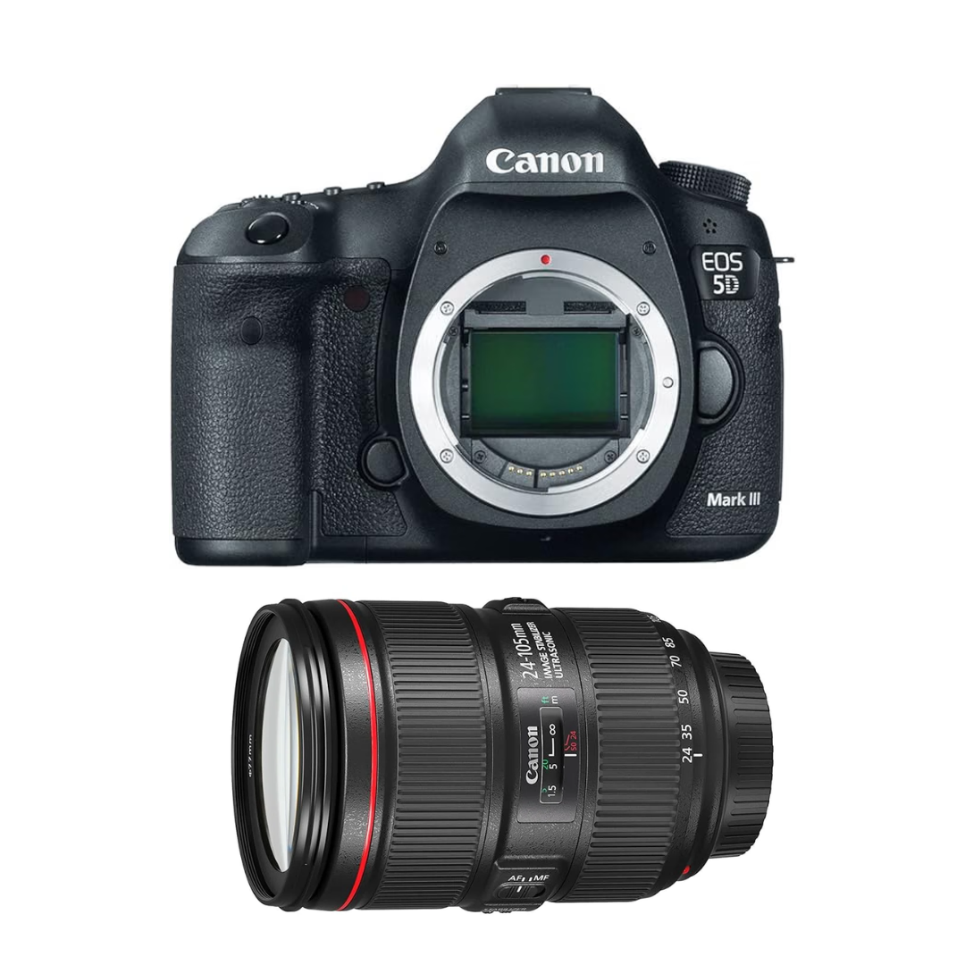 USED I Canon EOS 5D Mark III with EF 24–105mm f/4L IS II USM Lens