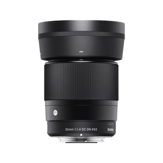 Used Sigma 30mm f/1.4 DC DN lens for Sony E-mount mirrorless camera