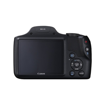Used Canon PowerShot SX530 HS digital camera with 50x optical zoom, Full HD video recording, and built-in Wi-Fi, available at Camera Club.
