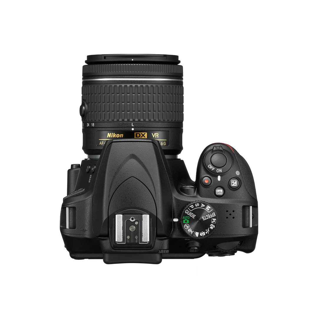 Used Nikon D3400 DSLR Camera with AF-P DX NIKKOR 18-55mm f/3.5-5.6G VR Kit Lens available at Camera Club. Ideal for beginners, travel, and everyday photography.