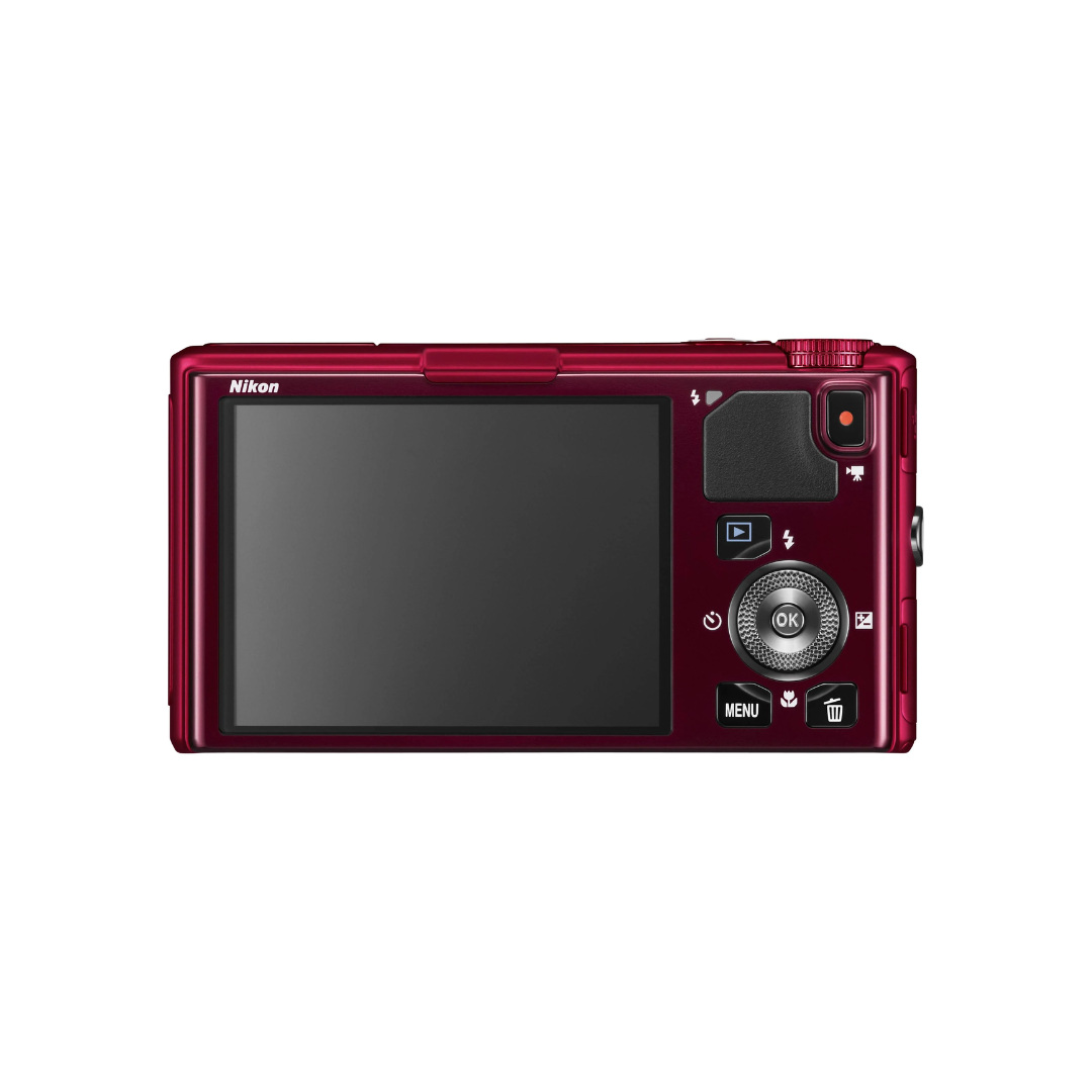 Used Nikon Coolpix S9500 compact digital camera with 22x optical zoom and built-in Wi-Fi available at Camera Club