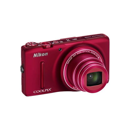 Used Nikon Coolpix S9500 compact digital camera with 22x optical zoom and built-in Wi-Fi available at Camera Club