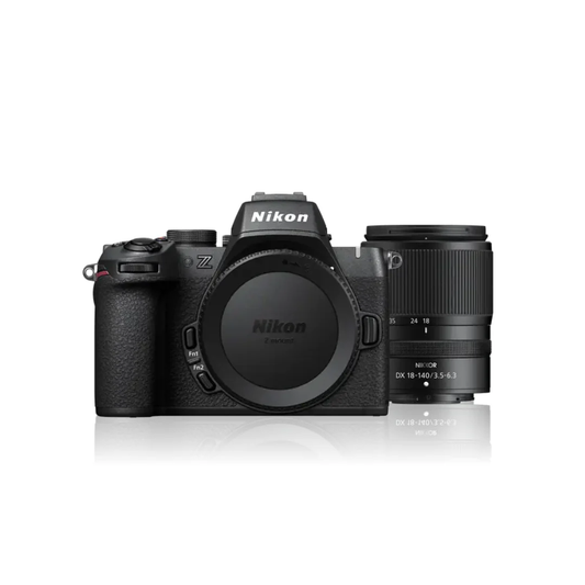 Used Nikon Z50 II Mirrorless Camera with 18-140mm f/3.5-6.3 VR Lens available at Camera Club in excellent condition.