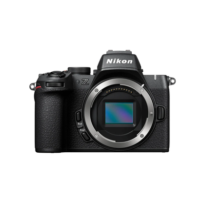 Used Nikon Z50 II Mirrorless Camera with 18-140mm f/3.5-6.3 VR Lens available at Camera Club in excellent condition.