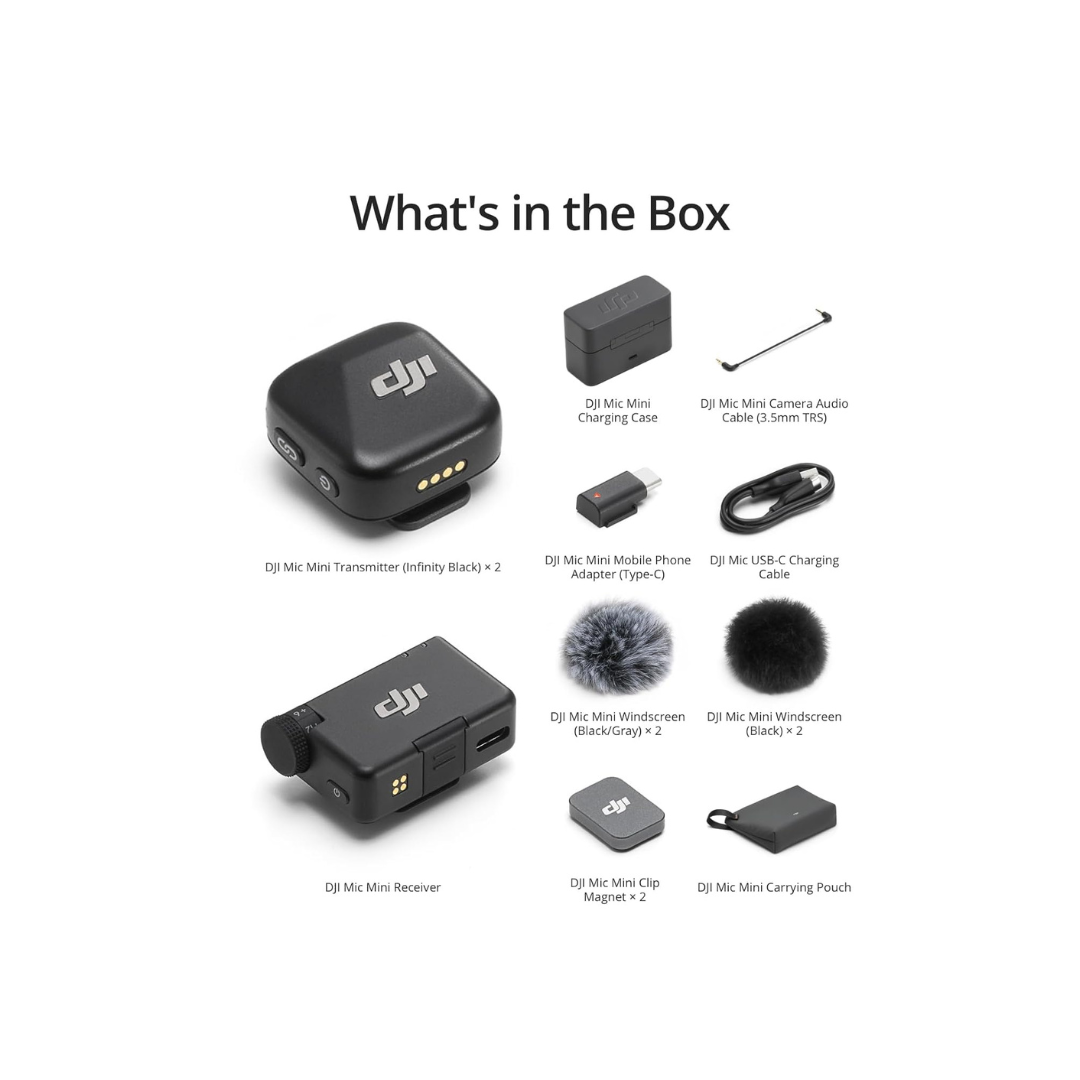 DJI MIC MINI (2TX x 1RX)