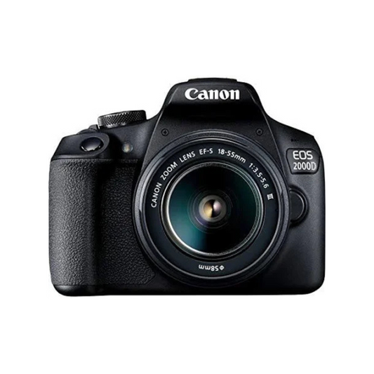 USED |Canon EOS 2000D Camera + EF-S 18-55mm IS II Lens