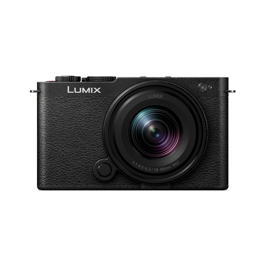 Panasonic Lumix S9 full-frame mirrorless camera with 20–60mm lens for photography and video