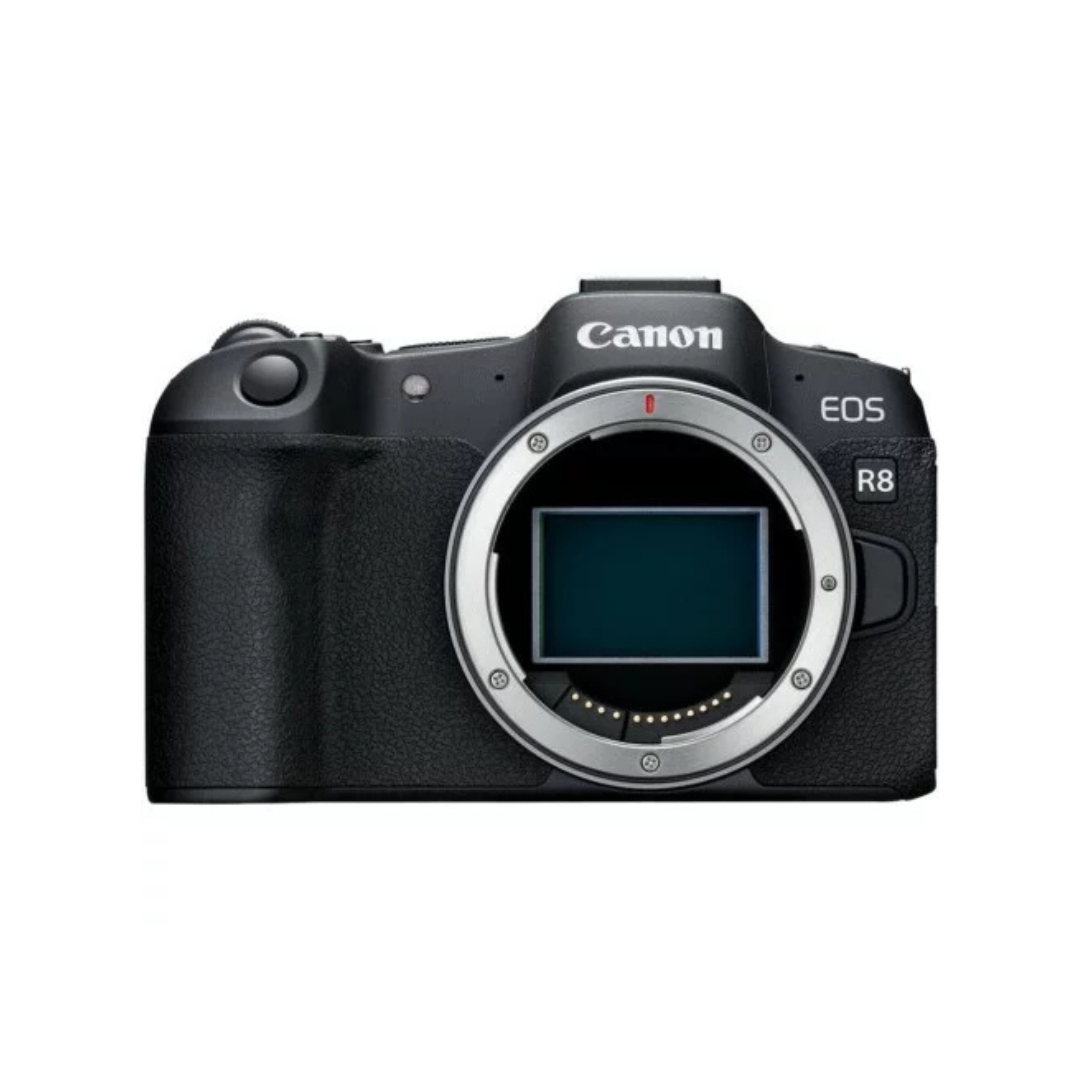 Canon EOS R8 Mirrorless Digital Camera Body – Front View