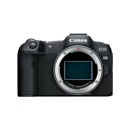Canon EOS R8 Mirrorless Digital Camera Body – Front View