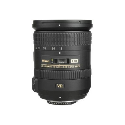 USED I NIKON D-90 WITH 18-200 DX-ED LENS