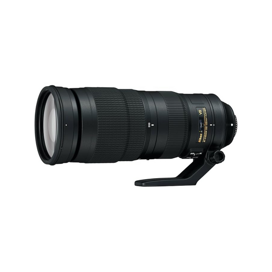 Used Nikon AF-S NIKKOR 200-500mm f/5.6E ED VR Telephoto Zoom Lens with Vibration Reduction for wildlife and sports photography