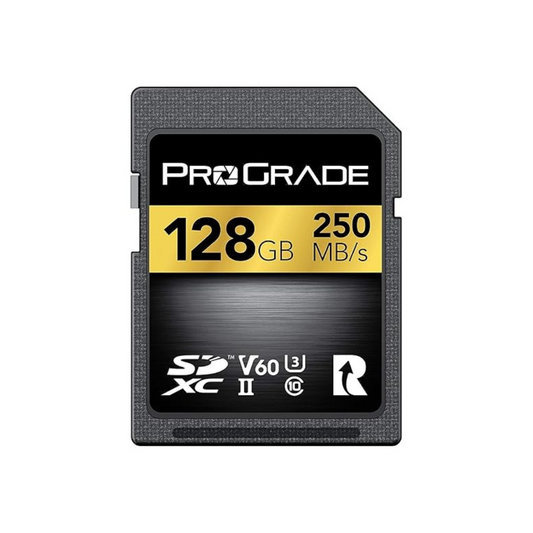 PROGRADE Digital SDXC UHS-II V60 MEMORY CARD (128GB)