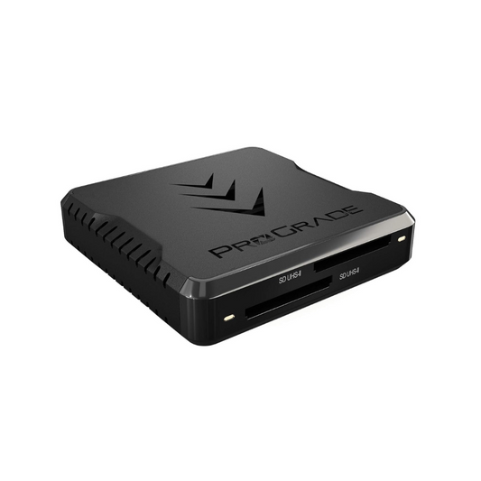 PROGRADE Digital CFx_B and SDHC/SDXC USB 3.1 Gen 2 Dual slot Card Reader