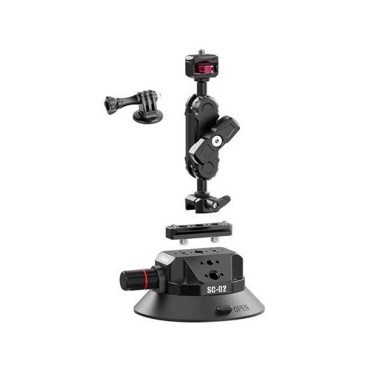 ULANZI SC-02 SUCTION MOUNT MAGIC ARM BRACKET FOR DSLR AND GOPRO ACTION CAMERA