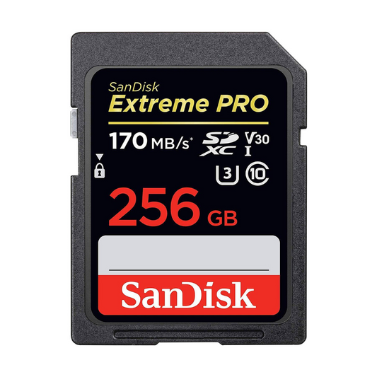 SANDISK 256GB SD EXT PRO 170MB