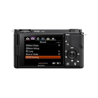 USED I Sony ZV-E10 Mirrorless Camera