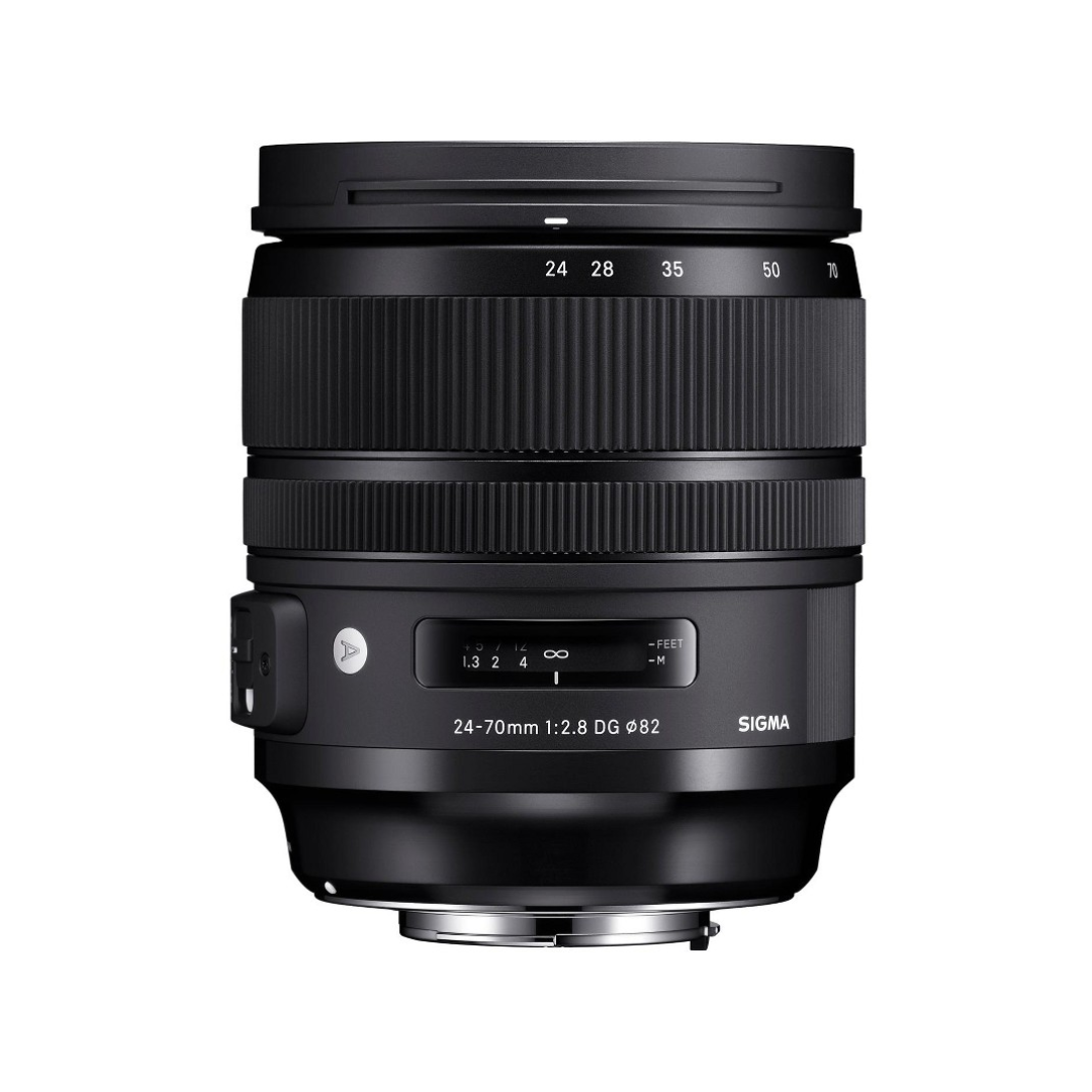 Used Sigma 24-70mm f/2.8 DG OS HSM Art Lens for Canon DSLR Cameras