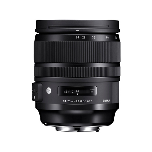 Used Sigma 24-70mm f/2.8 DG OS HSM Art Lens for Canon DSLR Cameras