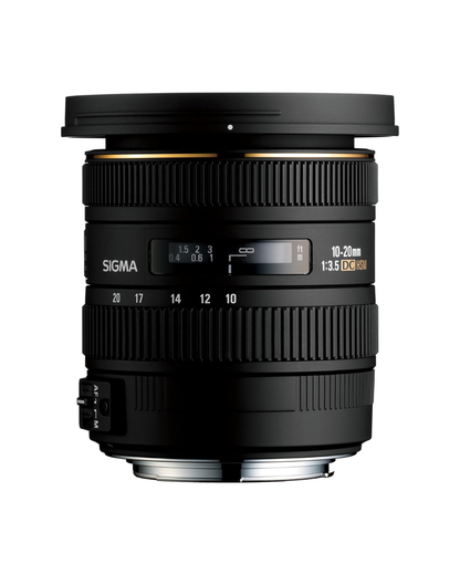 USED I Sigma 10–20mm f/3.5 EX DC HSM Ultra-Wide Zoom Lens for Canon