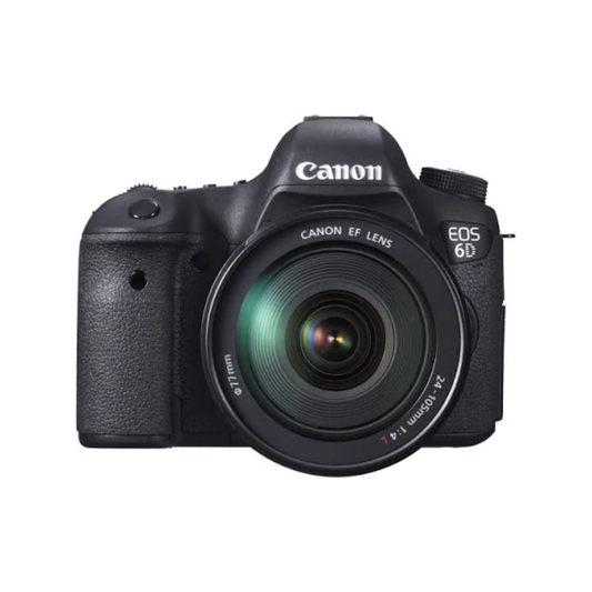 Used Canon EOS 6D DSLR Camera with EF 24-105mm f/4L IS USM Lens – Full-Frame Kit