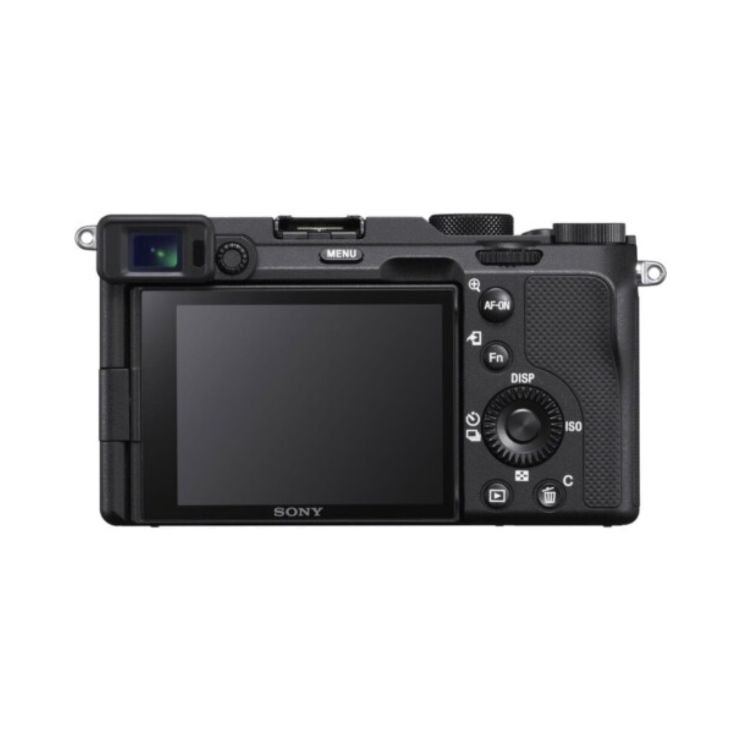 Used Sony ILCE-7C black mirrorless camera body full frame compact design