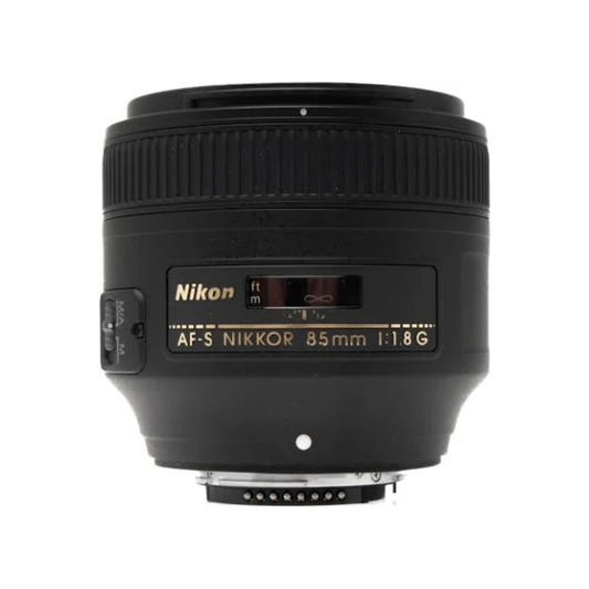 Used Nikon AF-S Nikkor 85mm f/1.8G Lens – Excellent Condition, Fast Portrait Prime