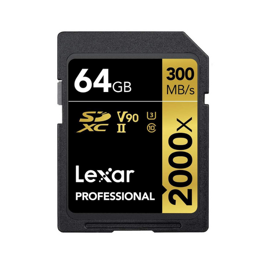 Lexar Professional 2000x 64GB V90 SDXC