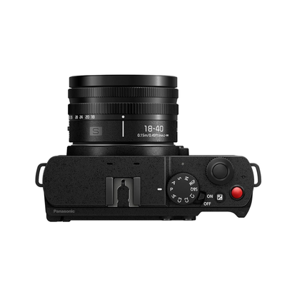 Panasonic Lumix S9 full-frame mirrorless camera with 20–60mm lens for photography and video