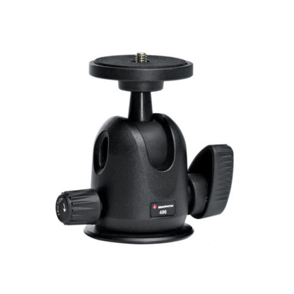 Manfrotto Compact Ball Head for tripod with quick release plate.