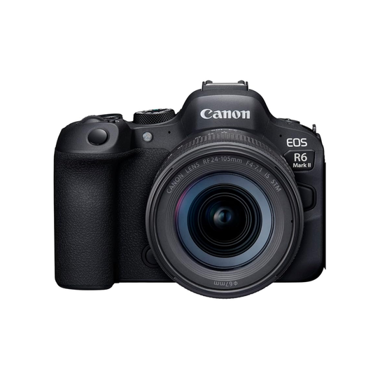 Used Canon EOS R6 Mark II camera with RF 24-105mm f/4-7.1 IS STM lens kit – full-frame mirrorless camera