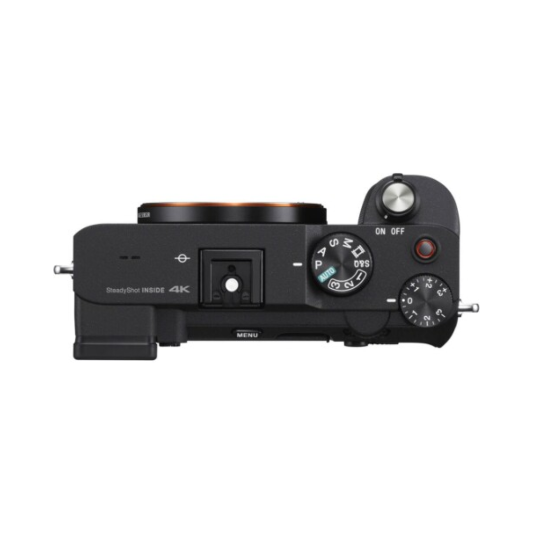 Used Sony ILCE-7C black mirrorless camera body full frame compact design