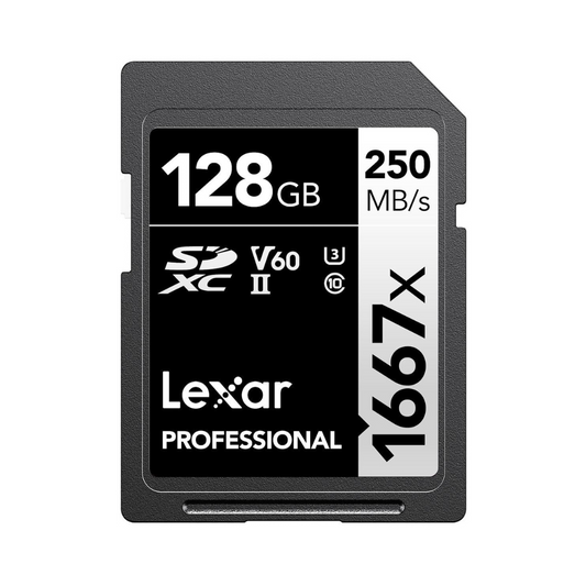 Lexar Profes1667x SDXC USH-II U3 V60, 128GB
