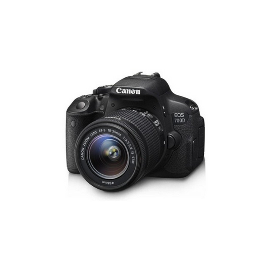 USED | Canon EOS 700D DSLR Camera Body with EF S18 - 55