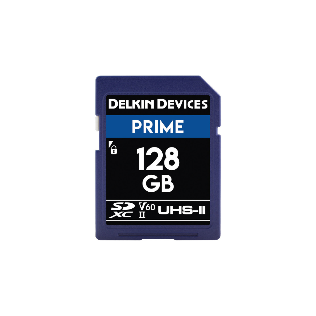 DELKIN PRIME SD CARD UHS-II V60 128GB
