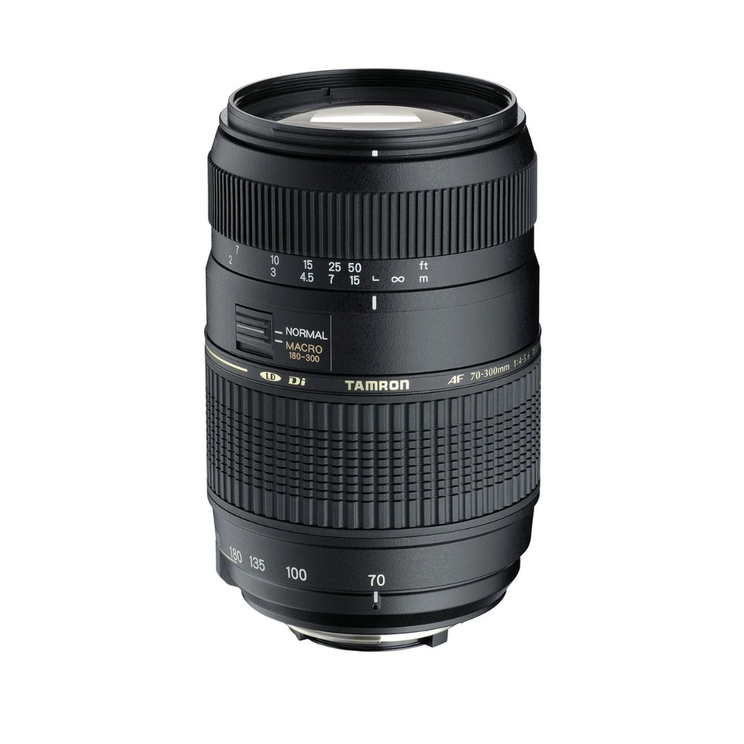 USED I Tamron AF 70-300mm f/4-5.6 Di LD Macro 1:2 Lens for Nikon