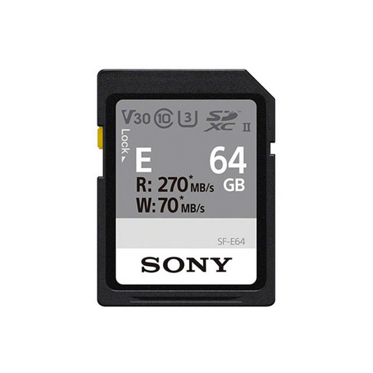 Sony 64GB SF-E UHS-II SDXC Memory Card