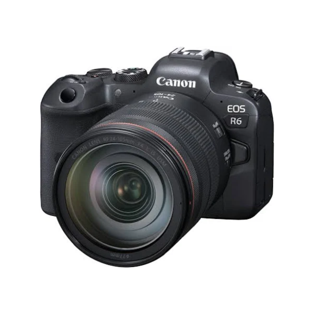 Canon EOS R6 Mirrorless Camera with RF 24-105mm f/4 L IS USM Lens Kit