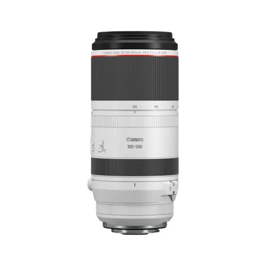 Canon RF 100-500mm f/4.5-7.1L IS USM Telephoto Zoom Lens with Image Stabilization