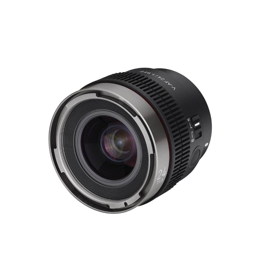 Used Samyang V-AF 24mm T1.9 FE Lens for Sony E in Black