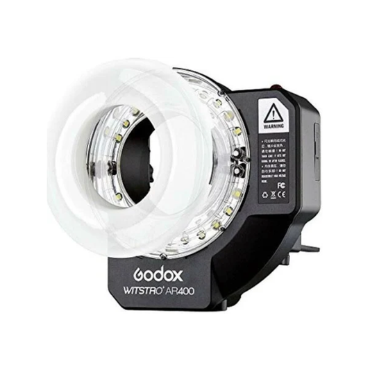 Godox AR400 professional ring flash light for portrait and macro photography