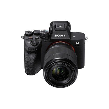 Sony A7M4 Mirrorless Camera with 28-70mm Lens Front View