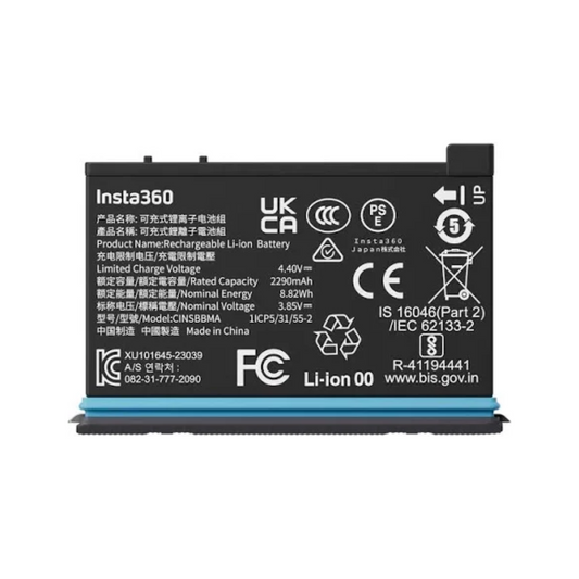 Unboxed Insta360 X4 Battery – high-performance camera battery