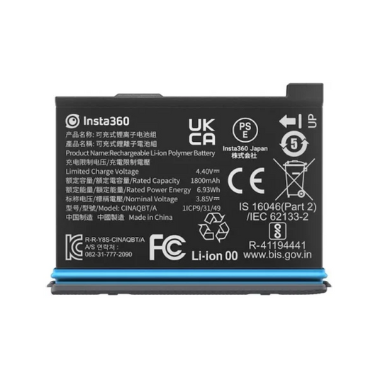 Unboxed Insta360 X3 Camera Battery – Reliable Spare Power