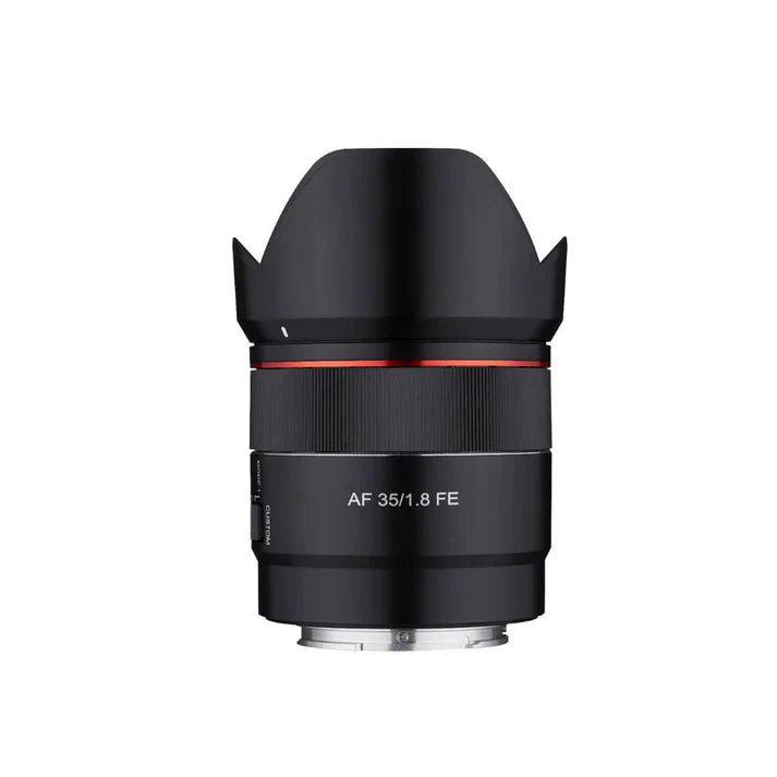 Used I Samyang AF 35mm f/1.8 FE Lens for Sony E