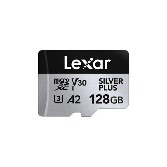 LEXAR PROFESSIONAL SILVER PLUS MICRO SDXC 128GB