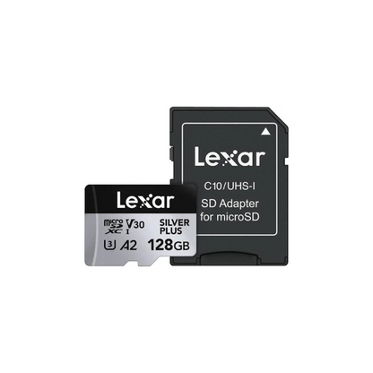 LEXAR PROFESSIONAL SILVER PLUS MICRO SDXC 128GB