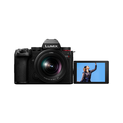 Lumix S5II Mirrorless Camera with 20-60mm and 50mm Combo Lens Kit